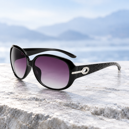 Ribelisse Retro Oval Sunglasses
