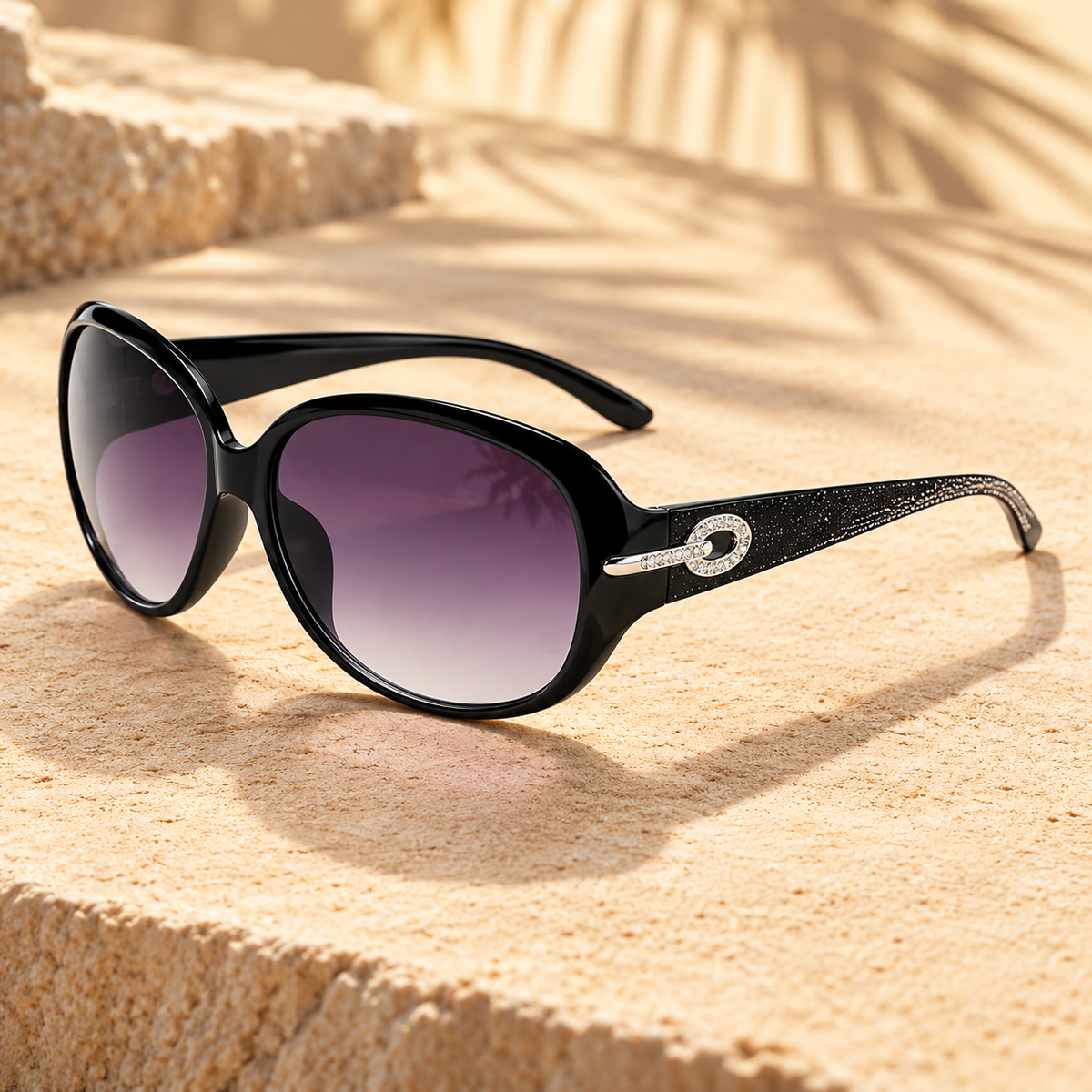 Ribelisse Retro Oval Sunglasses